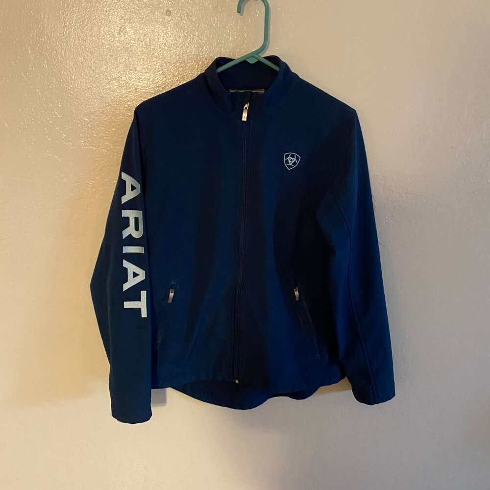 Ariat TEK Softshell Jacket – Women’s Large – Navy… - image 2
